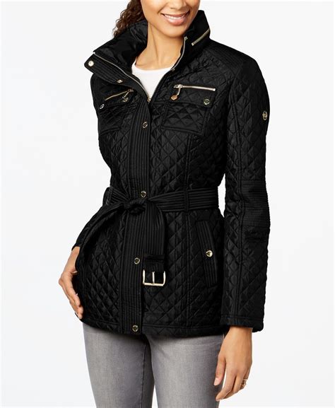 michael kors padded jacket|michael kors outerwear for women.